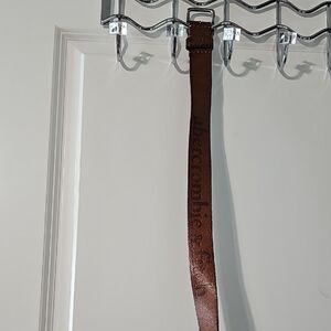 Abercrombie & Fitch Dark Brown Leather Belt